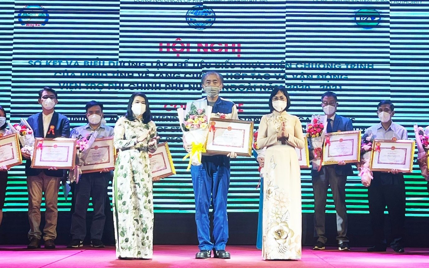 Việt Nam Suzuki (VISUCO) vinh dự nhận bằng khen của UBND tỉnh Đồng Nai 2021